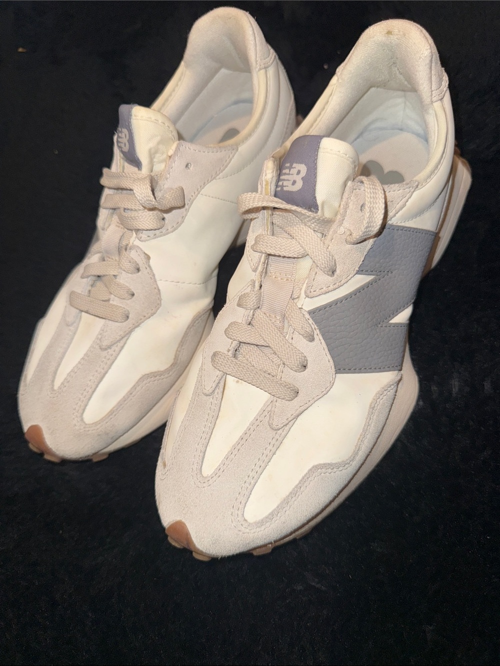 New Balance 327 Moonbeam Shadow Grey Sneakers Men 7.5 / Women 9